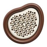 Hotel pentru insecte Organic Bee Hotel, din lemn de castan maro, 25 cm