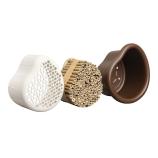 Hotel pentru insecte Organic Bee Hotel, din lemn de castan maro, 25 cm