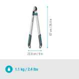 Foarfecele de grădină Gardena EasyCut L, cu două lame, ideal pentru lemn proaspăt