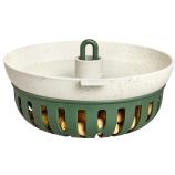 Bol pentru bile de ulei de semințe/adăpătoare Essential, verde frunză, 16 cm