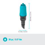 Gardena Picurător de capăt reglabil 0–15 l/h