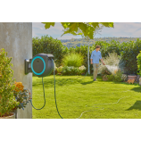 Gardena PowerRoll XL – cutie de perete pentru furtun de 35 m, turcoaz – set
