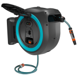 Gardena PowerRoll XL – cutie de perete pentru furtun de 35 m, turcoaz – fără baterie