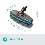 Gardena Cleansystem – perie manuală moale, pentru curățarea suprafețelor delicate