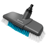Gardena Cleansystem – perie manuală cu peri tari, perie de curățare pentru suprafețe mai mari și rezistente