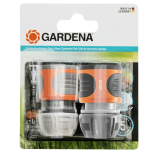 Gardena Set de racordare pentru furtun (racord rapid de 13 mm și 15 mm)