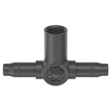 Racord în T Gardena pentru duze de pulverizare / picurătoare terminale de 4,6 mm (3/16")