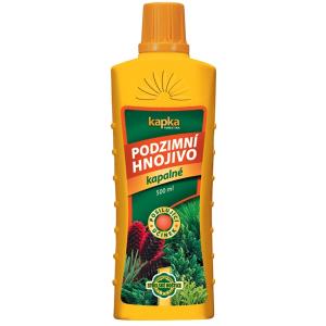 Picătură de îngrășământ de toamnă