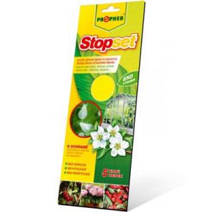 Plăci de lipit galbene Stopset