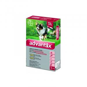Advantix spot-on pentru câini 10-25 kg