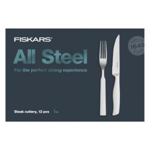Fiskars All Steel Steak Cutlery Set 12 buc 1054800
