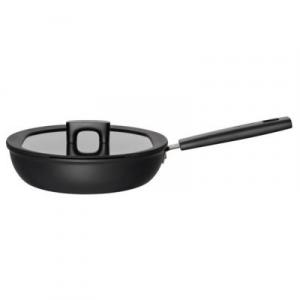 Fiskars Tigaie cu față tare cu capac 2,2l/24 cm 1052230
