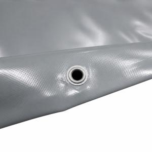 Prelata din pvc gri 900 g/m2
