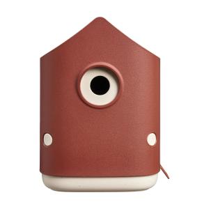 Cuib pentru păsări Cosy bird house, roșu toscan, 18 cm