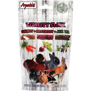 Apetit rozătoare morcov, sfeclă roșie și lucernă sticks Vitality Stick 120 g