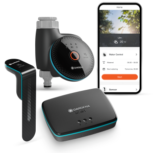 Computer de irigare inteligent Gardena + senzor – set
