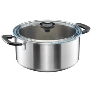 Fiskars Oală cu capac, 5,0 L / 24 cm, oțel inoxidabil 1072317