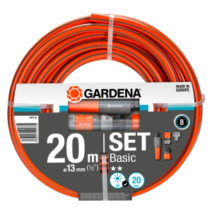 Furtun Gardena Basic 13 mm (1/2"), 20 m – set