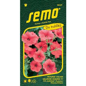 Sămânță Petunia suprapusă Velvet Salmon Shades F1 tip Surfinia 10p