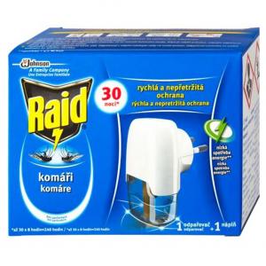 Raid vaporizator electric pentru țânțari 30 de nopți