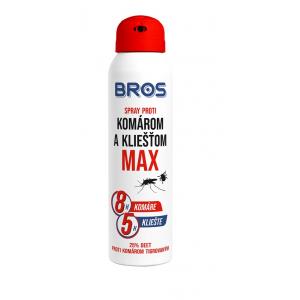 Bros repelent pentru țânțari și căpușe max aerosol